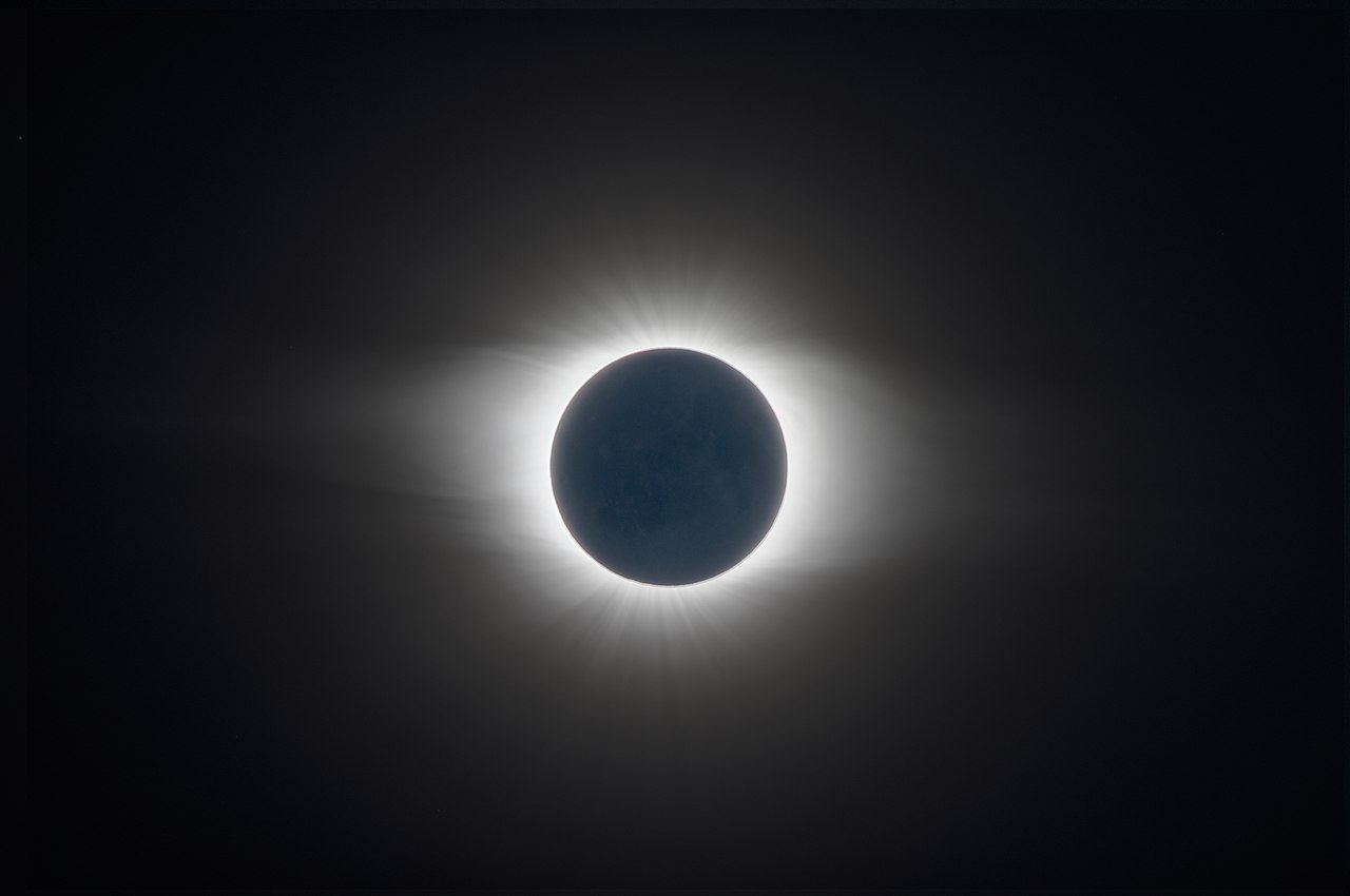 A total solar eclipse